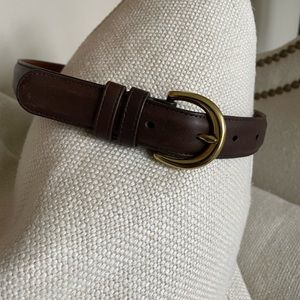 COACH women’s leather belt